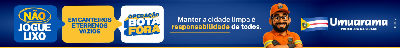 Imagem prefeitura - campanha bota fora