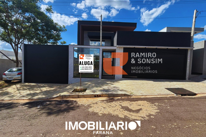 Residência para  Alugar em Umuarama pela Ramiro e Sonsin negócios imobiliários