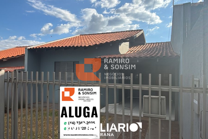 Residência para  Alugar em Umuarama pela Ramiro e Sonsin negócios imobiliários