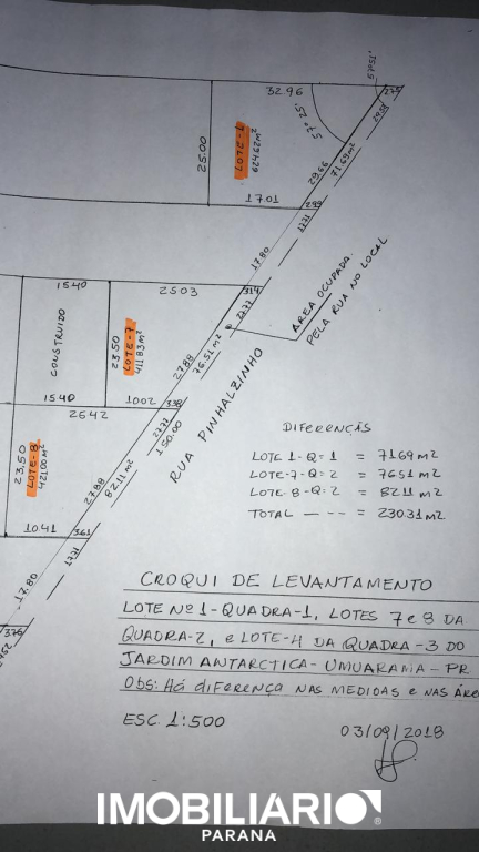 Terreno para  Venda em Umuarama pela Delta