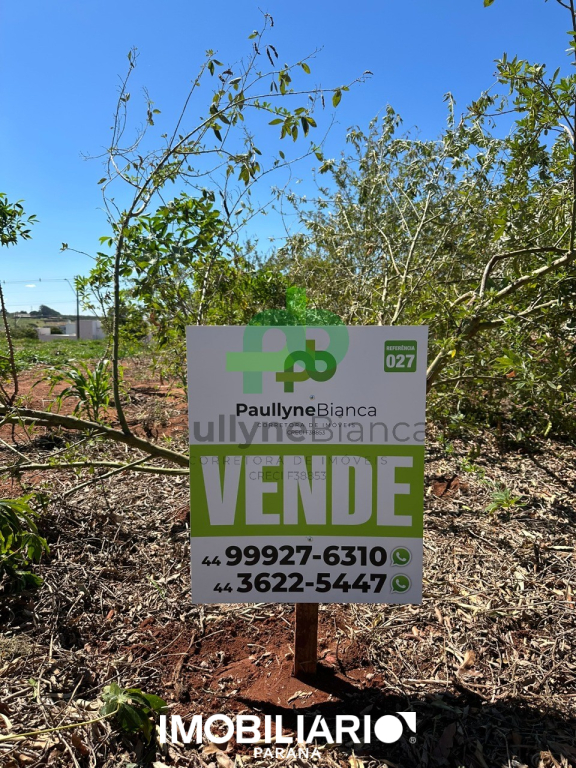 Terreno para  Venda em Umuarama pela Paullyne Bianca corretora de imóveis