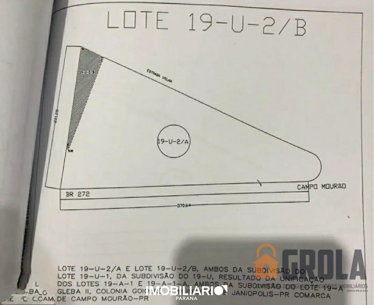 Chácara para  Venda em Janiópolis pela Grola Negócios Imobiliários