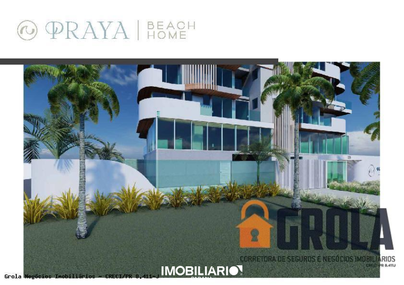 Apartamento para  Venda em Matinhos pela Grola Negócios Imobiliários