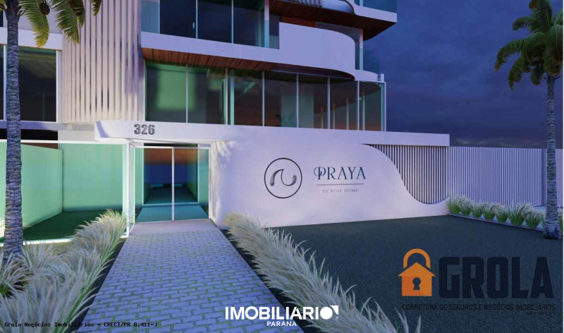 Apartamento para  Venda em Matinhos pela Grola Negócios Imobiliários