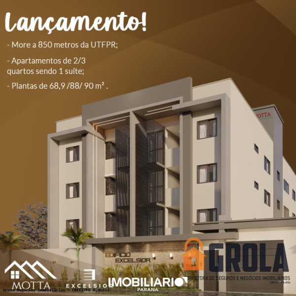 Apartamento para  Venda em Campo Mourão pela Grola Negócios Imobiliários