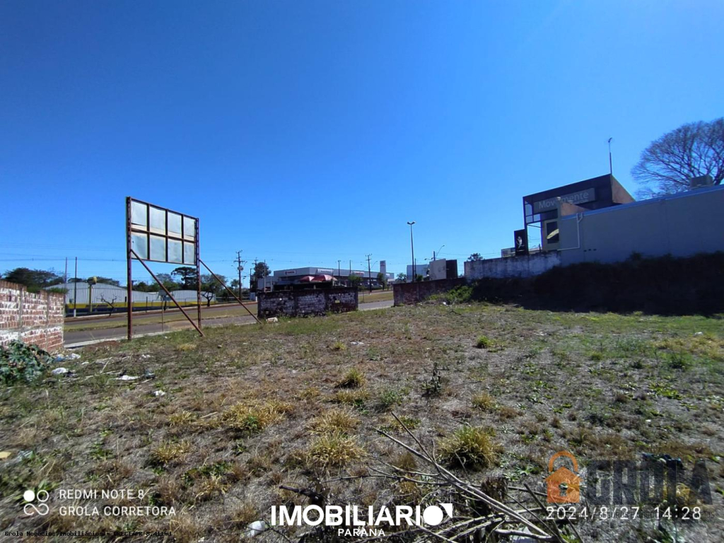 Terreno para  Alugar em Campo Mourão pela Grola Negócios Imobiliários