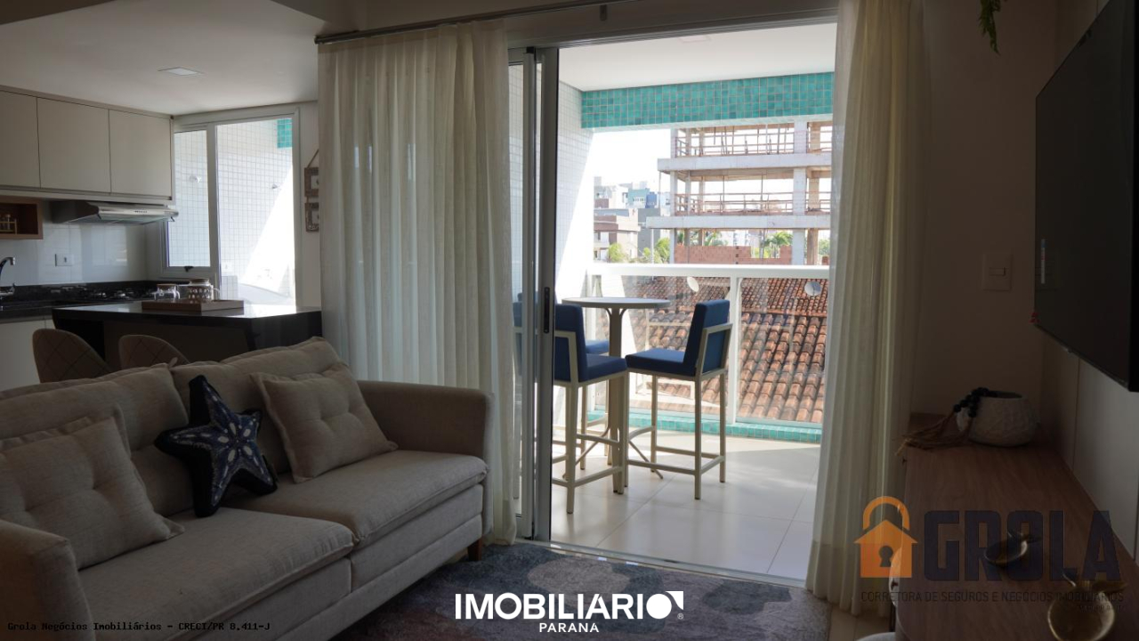 Apartamento para  Venda em Matinhos pela Grola Negócios Imobiliários