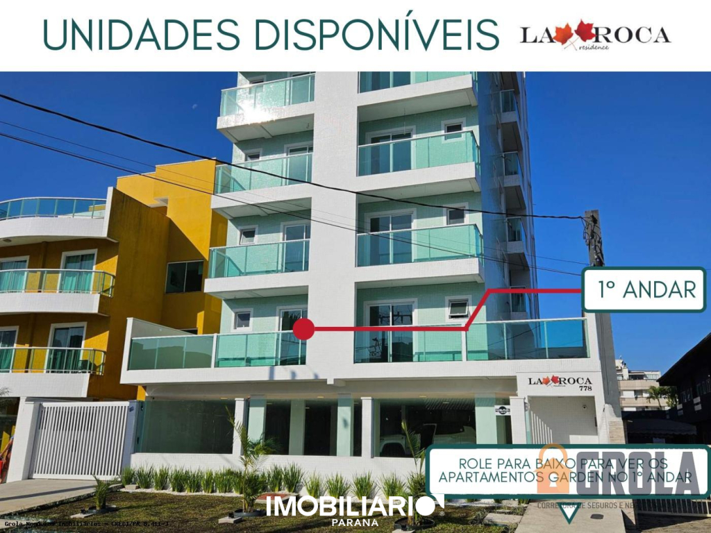 Apartamento para  Venda em Matinhos pela Grola Negócios Imobiliários