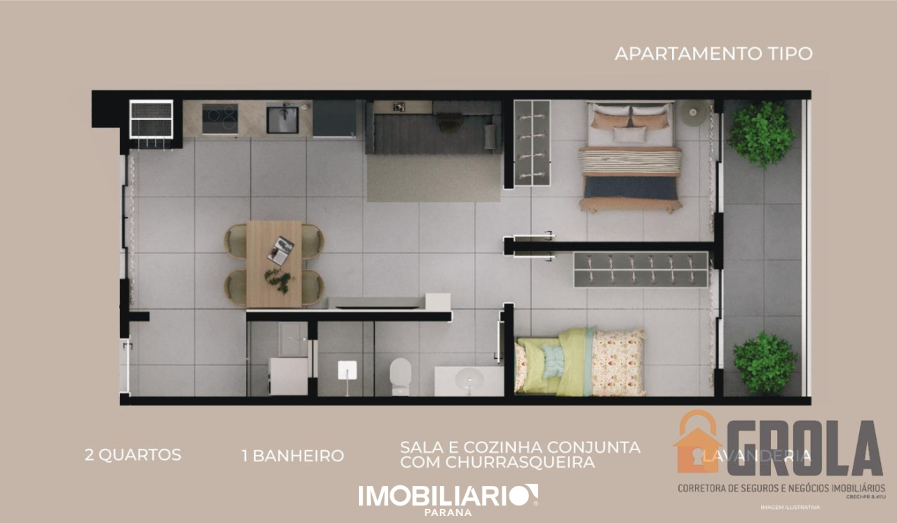 Apartamento para  Venda em Itapema pela Grola Negócios Imobiliários