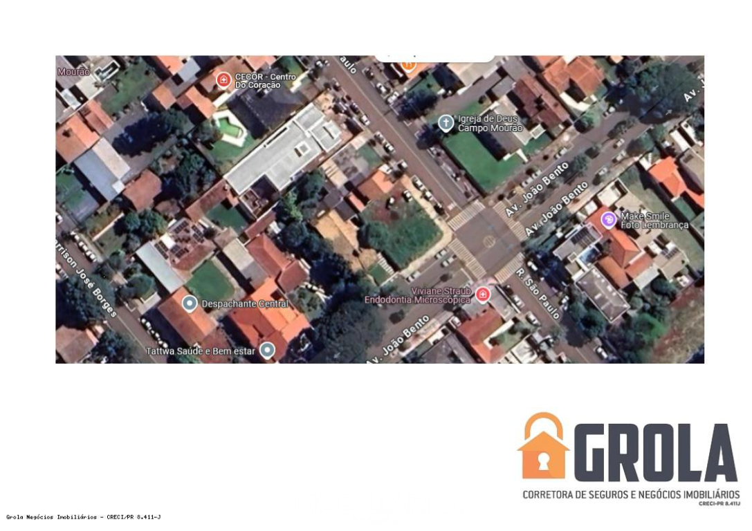 Terreno para  Venda em Campo Mourão pela Grola Negócios Imobiliários
