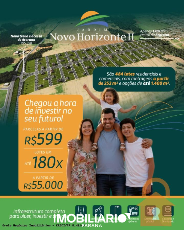 Apartamento para  Venda em Araruna pela Grola Negócios Imobiliários