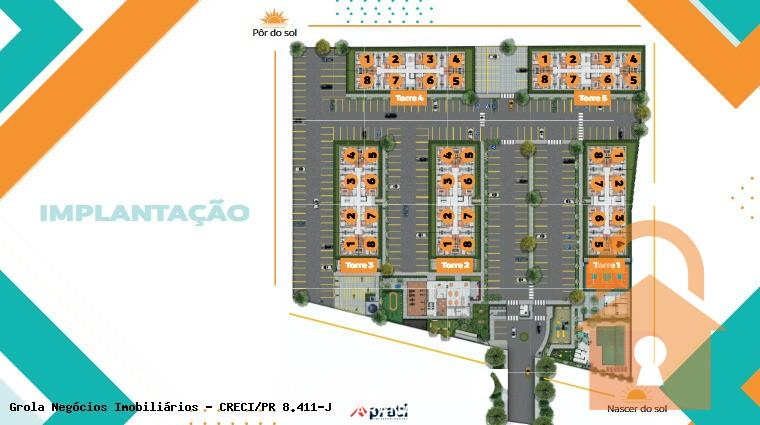 Apartamento para  Venda em Toledo pela Grola Negócios Imobiliários