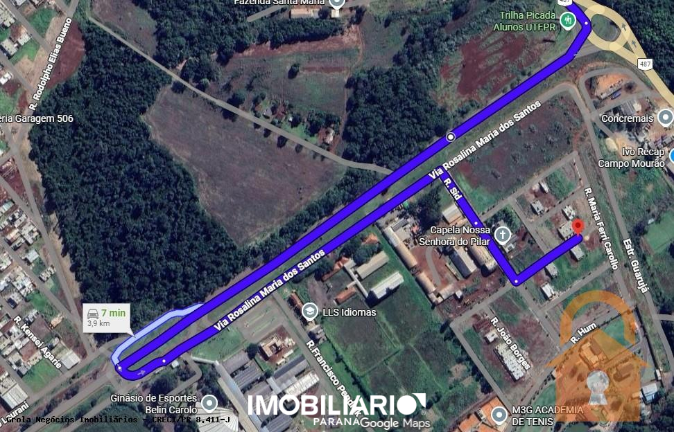 Terreno para  Venda em Campo Mourão pela Grola Negócios Imobiliários