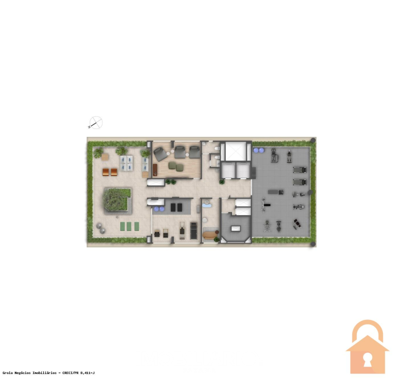 Apartamento para  Venda em Maringá pela Grola Negócios Imobiliários