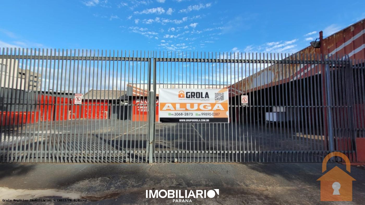 Barracão para  Alugar em Campo Mourão pela Grola Negócios Imobiliários