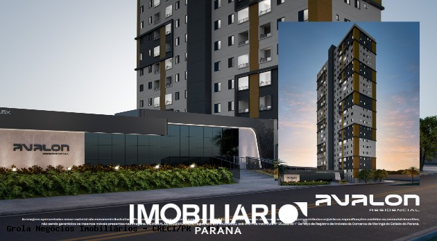 Apartamento para  Venda em Maringá pela Grola Negócios Imobiliários