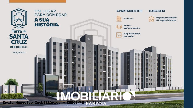 Apartamento para  Venda em Paiçandu pela Grola Negócios Imobiliários