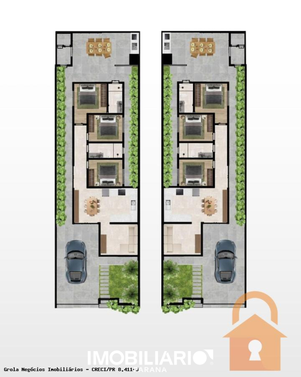 Residência para  Venda em Campo Mourão pela Grola Negócios Imobiliários