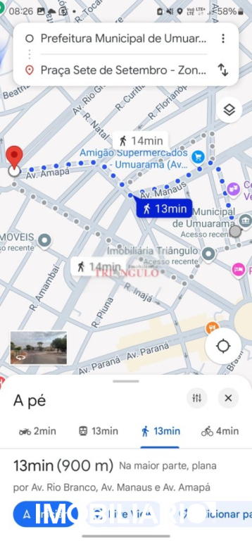 Terreno para  Venda em Umuarama pela Imobiliária Triangulo