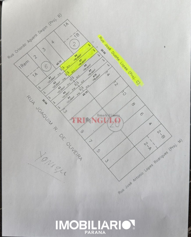 Terreno para  Venda em Umuarama pela Imobiliária Triangulo