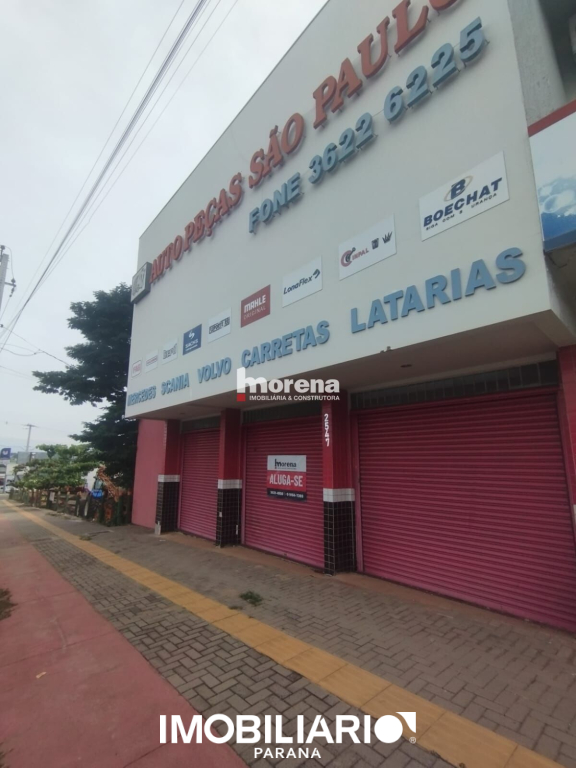 Loja Comercial para  Alugar em Umuarama pela Morena imobiliária e construtora