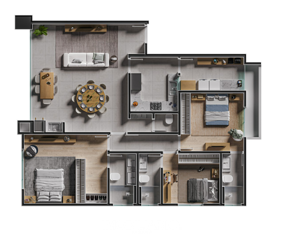Apartamento para  Venda em Umuarama pela Garcia Imóveis