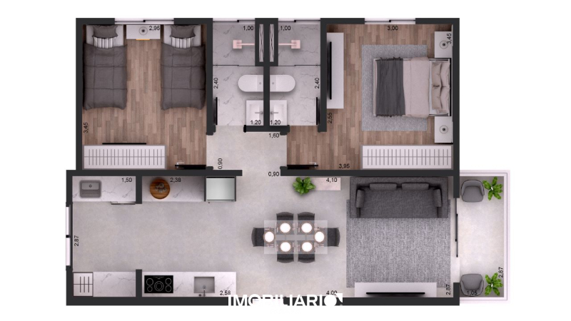 Apartamento para  Venda em Umuarama pela Delta