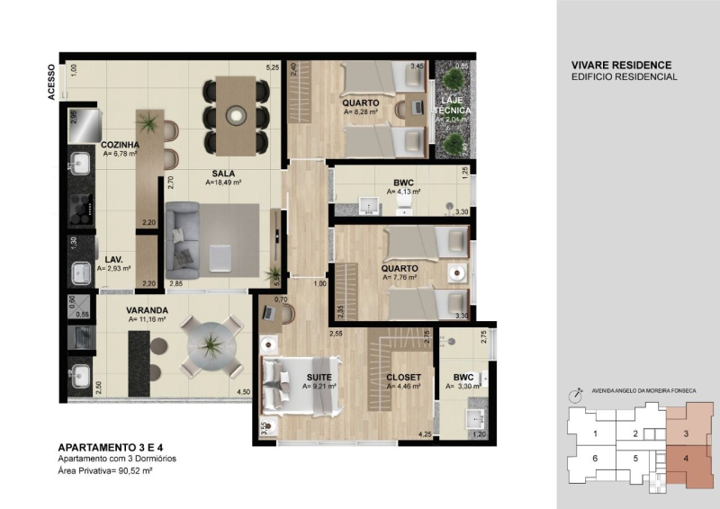 Apartamento para  Venda em Umuarama pela Morena imobiliária e construtora