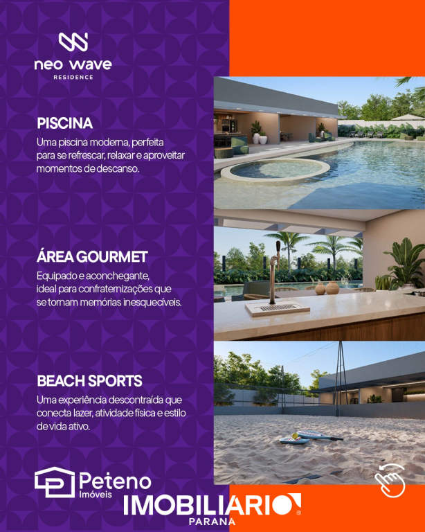 Apartamento para  Venda em Porto Rico pela Peteno Imóveis