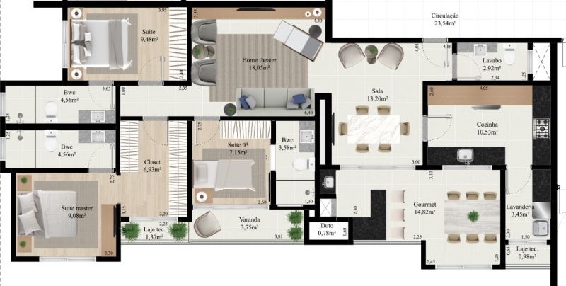 Apartamento para  Venda em Umuarama pela Morena imobiliária e construtora
