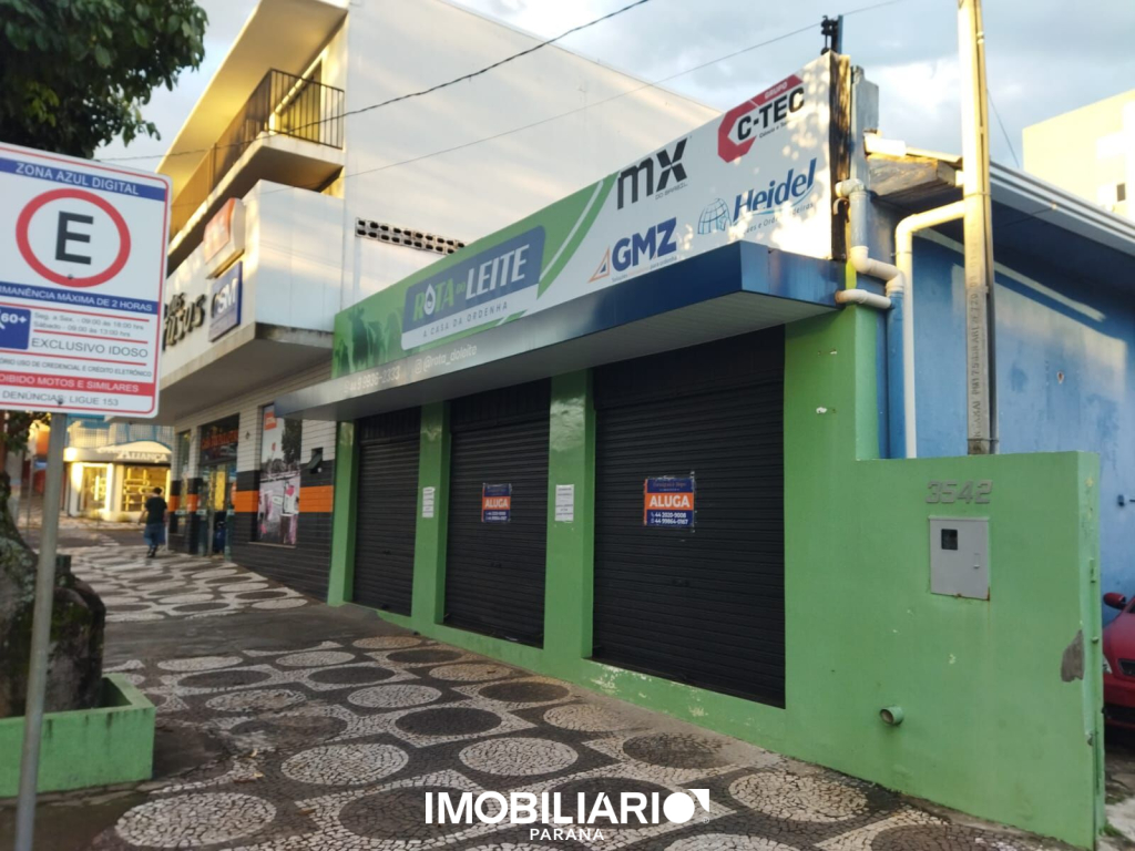 Sala Comercial para  Alugar em Umuarama pela Formigoni e Bispo Imóveis