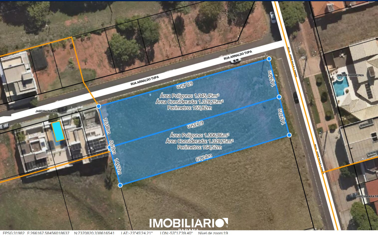 Terreno para  Venda em Umuarama pela Formigoni e Bispo Imóveis