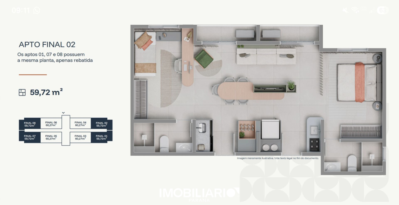 Apartamento para  Venda em Porto Rico pela Neto Romagna