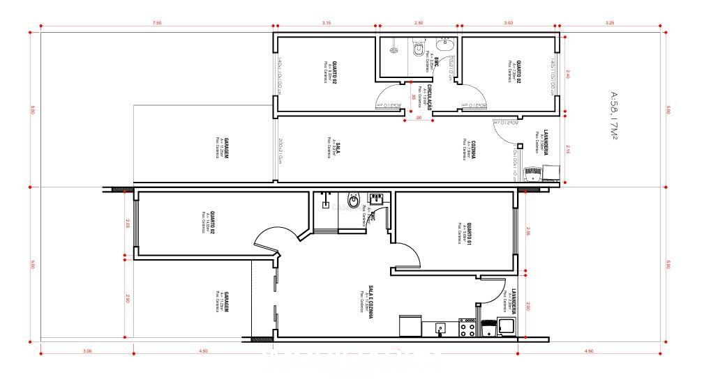 Comercial E Residencial para  Venda em Campo Mourão pela Casa fácil