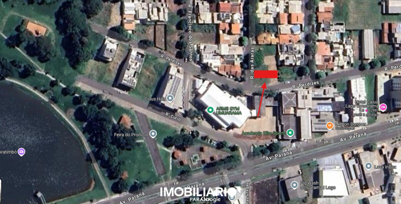 Terreno para  Venda em Umuarama pela Formigoni e Bispo Imóveis