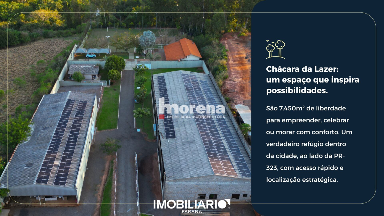 Chácara para  Venda em Umuarama pela Morena imobiliária e construtora