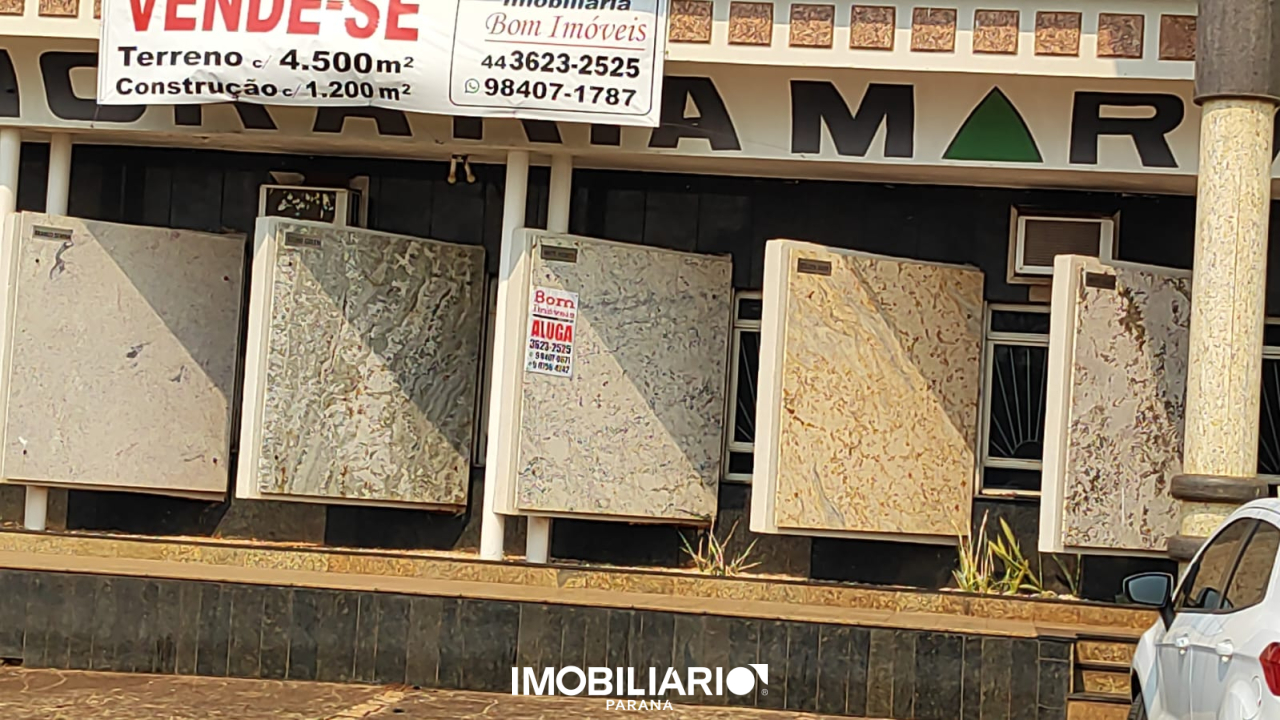 Salão Comercial para  Alugar em Umuarama pela Bom Imóveis