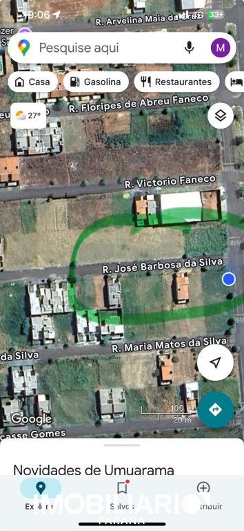 Terreno para  Venda em Umuarama pela Marcelo