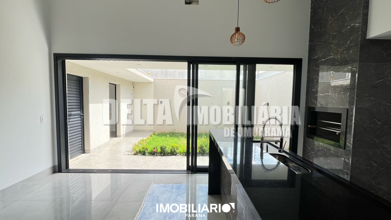 Visão da área goumet para fundo