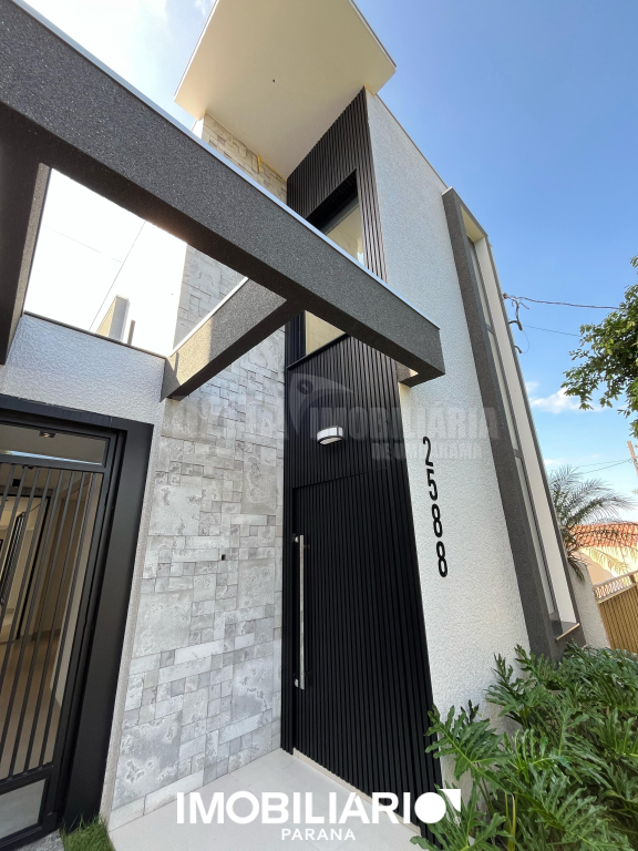 Detalhe ripado fachada