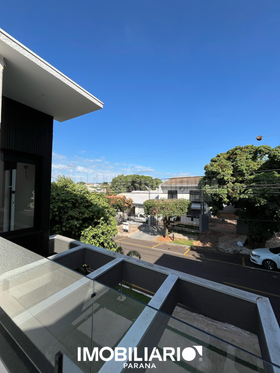 Visão da Rua Camboriú com perspectiva da varanda