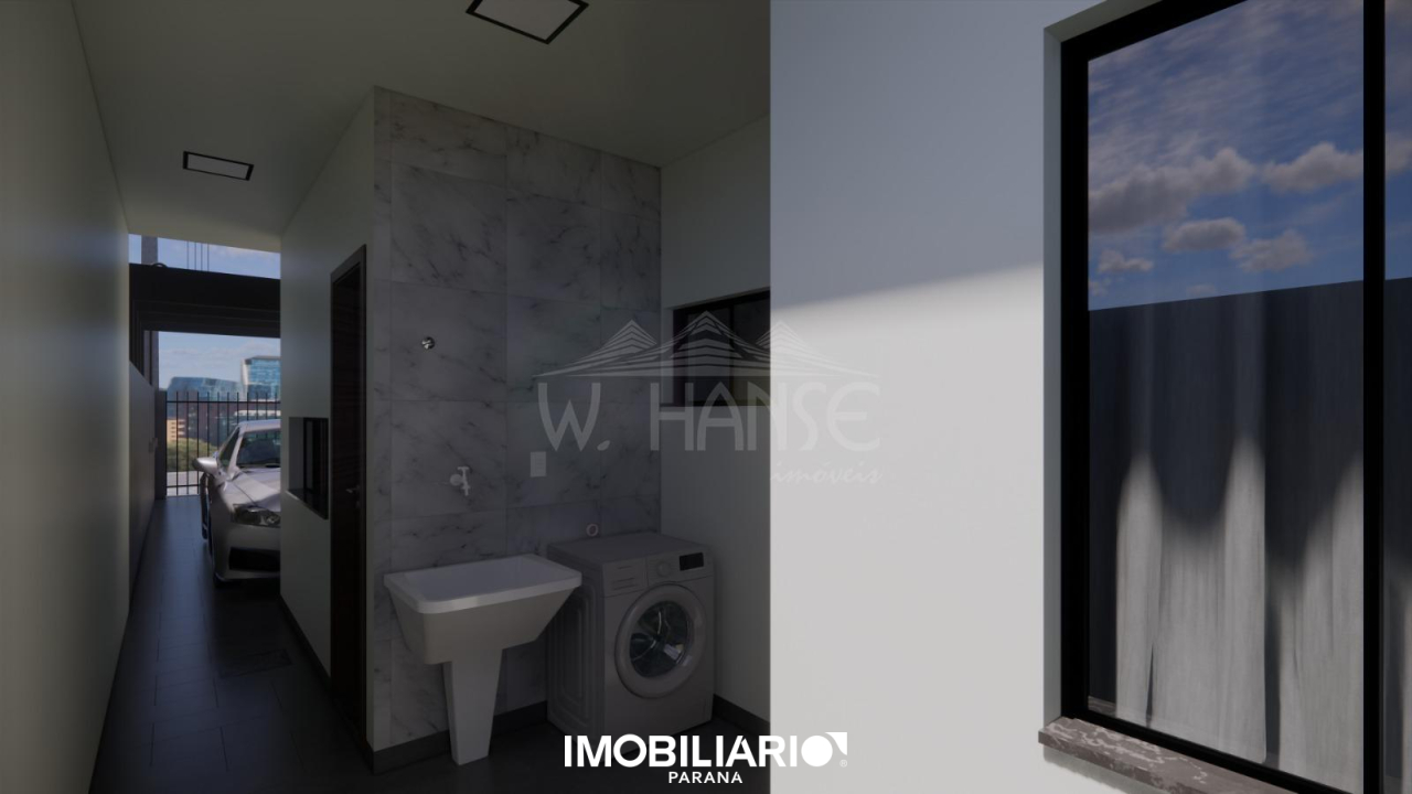 Projeto 3D Área de serviço