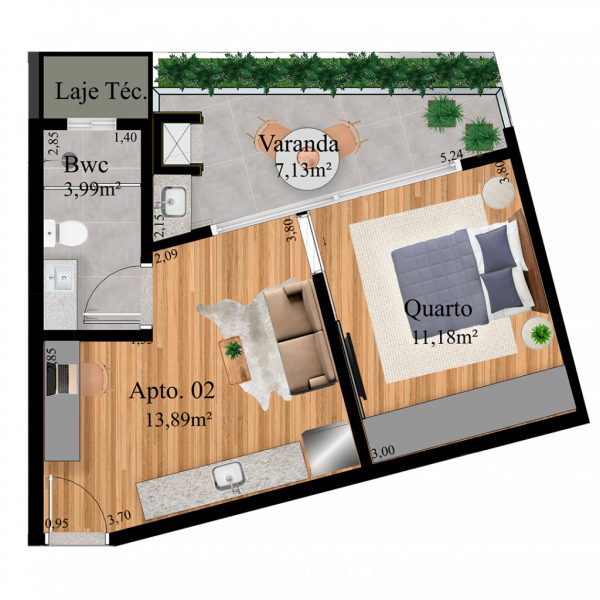 Apartamento para  Venda em Umuarama pela Morena imobiliária e construtora