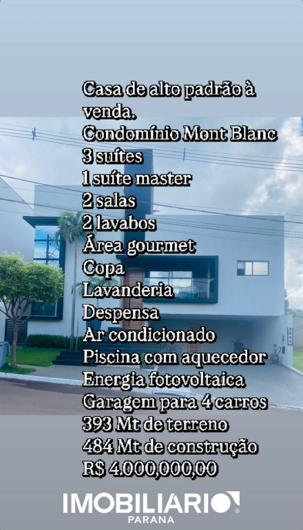 Residência para  Venda em Umuarama pela Bom Imóveis