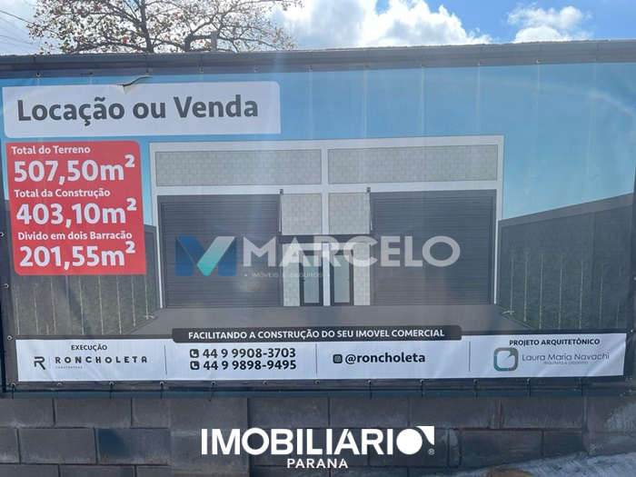 Barracão para  Venda em Umuarama pela Marcelo