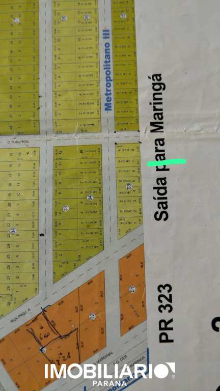 Terreno para  Venda em Umuarama pela Pizzaia