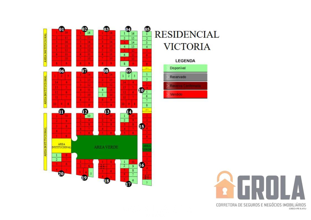 Venda Terreno - Jd. Residencial Victória