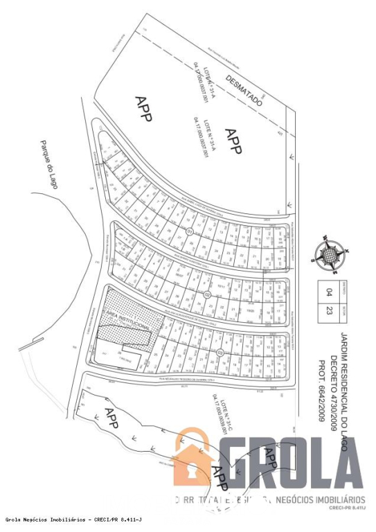 Venda Terreno - Jardim Residencial do Lago