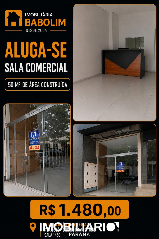 Alugar Sala Comercial - Zona II