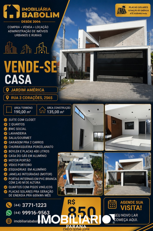 Venda Residência - Jardim América